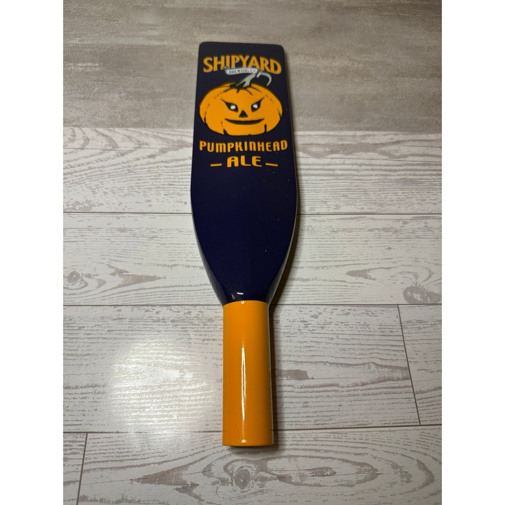 Shipyard Brewing Pumpkinhead Ale Beer Tap Handle Collectible Bar Decor Halloween